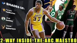 6'8 MAGIC JOHNSON BUILD WITH 98 PASS ACCURACY IS THE ULTIMATE TRUE PG NBA 2K24 REC 40 & 12 GAMEPLAY