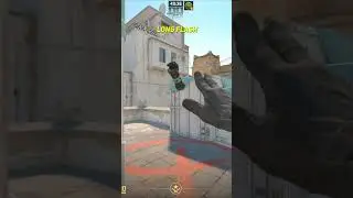 How To Retake Long By Flash Dust 2 #shorst #cs2