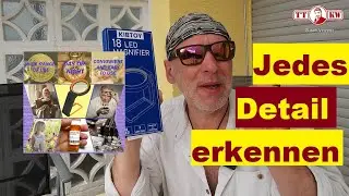 Klare Sicht, präzise Details und perfekte Helligkeit für jede Aufgabe mit dieser LED Lupe! 40-fach