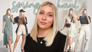 Spring try-on clothing haul 🌷 how i style them & affordable outfit inspo! 2021