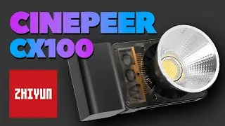 ZHIYUN CINEPEER CX100 | Excelente Luz Continua para Fotografía | Alain Perdomo