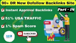 90+ DR  New Dofollow Backlinks Instant Approval | Dofollow Backlinks | Part - 14