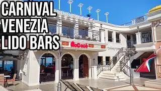 Carnival Venezia Lido Bars And Drink Menus