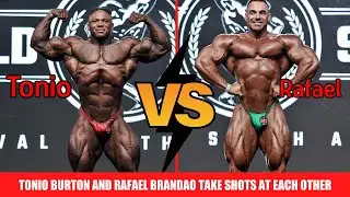 Tonio Burton and Rafael Brandao take shots at each other on social media