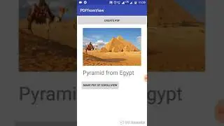 Android PDF From view