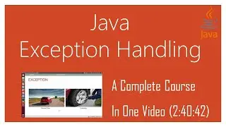 Exception Handling (try-catch) in Java | A Complete Course | In One Video | OCA Java SE 8 Programmer