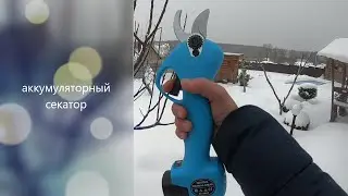 аккумуляторный (электрический) секатор