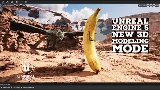 Unreal Engine 5 Tutorial 3D Modeling Mode