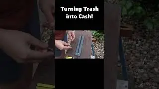 Making a Tape Measure Rack from a Saw Blade - Turning Trash into Cash!