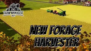 Farm Manager 2021 Ep 9 | New Forage Harvester |
