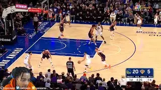 FlightReacts To WARRIORS at KNICKS | FULL GAME HIGHLIGHTS | February 29, 2024!