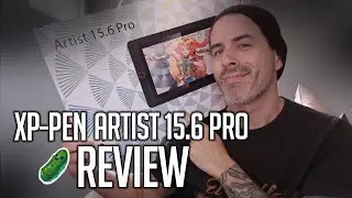 XP-Pen Artist 15.6 Pro Review! Drawing Pen Display - My take on it!