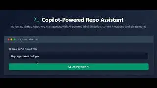 Copilot Repo Assistant