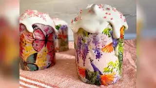 Куличи без дрожжей! Творожные, быстрые и вкусные!