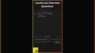 0047 JavaScript Interview Questions | # coding 
