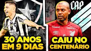 MAIOR ANO DA HISTÓRIA DO BOTAFOGO | Athletico-PR REBAIXADO no Centenário