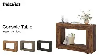 JW0853/JW0885/JW0886X/JW0923X - Installation Guide - Tribesigns 47-Inch Wood Entryway Table