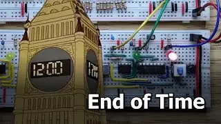 Clock Halt Circuit with 4011 NAND Gate and 555 Timer