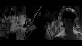 vampire's kiss - a girl walks home alone at night