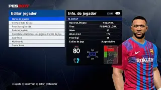 FACE DEPAY 2021 l PES 2017