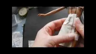 How to Make Slopers for the fashion doll: Pt. 4 The Skirt