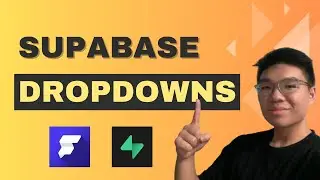 Easiest Way To Create Dynamic Dropdowns in Flutterflow with Supabase