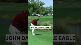 John Daly Bent It Around TREES Perfectly 🎯