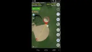 Planimeter - GPS area measure on Android: Magnifying Glass / Zoom feature.