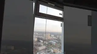 Фрамуга с электроприводом в ЖК Триколор