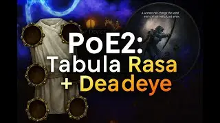 Path of Exile 2 - Tabula Rasa + Deadeye (11 Jewels) 