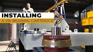 How to install a Bearing Cartridge on an Orecrusher VSI