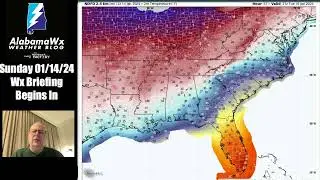 Sunday Weather Briefing Video for January 14, 2024