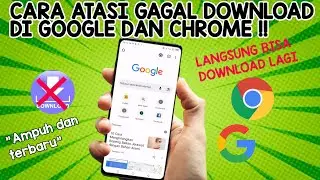 CARA ATASI TIDAK BISA DOWNLOAD DI CHROME/GOOGLE TERBARU 2023