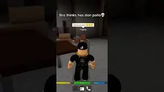 bro thinks he is don pollo💀 #roblox #shorts
