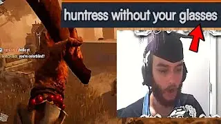 Playing Huntress without my Glasses 😂| DBD