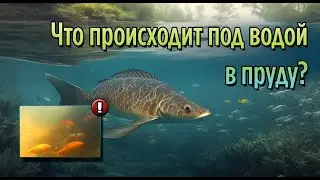 ПОДВОДНЫЙ МИР МАЛЕНЬКОГО ПРУДИКА