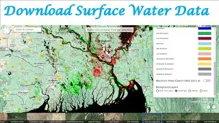 How to Download Surface Water Dataset For Geospatial Analysis