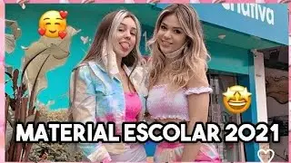 MELODY E BELLA ANGEL COMPRANDO O MATERIAL ESCOLAR 2021 🥰 📚❤️
