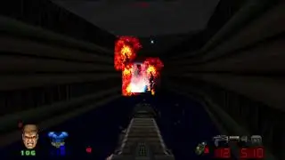 Brutal Doom:  Maps of Chaos Terror Edition Map 02:  Underhalls UV 100%