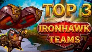 Gems of War Best Teams! Top 3 IRONHAWK TEAMS! #crisppurpose #gemsofwar