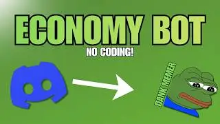 Make an Economy Bot Like Dank Memer (No Code)