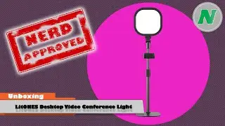 Unboxing The LitONES Desktop Video Conference Light