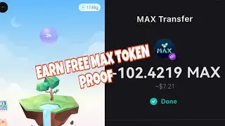 Earn Max Token Free 100$ 💸 Maxity App Walks to Earn Money