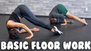 Beginner Dance Floor Work | Basic Moves and Combo with 