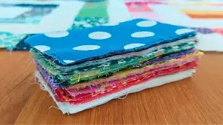 I Made the Scrappiest Quilt (And almost ended all my scraps!)