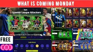 What Is Coming On Monday in eFootball 2024 (2023/09/25) || Free Epic & Coin