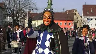 100 Jahre Narrenzunft Rottenburg /Neckar 2. Feb 2025.  #5 Großes Narrentreffen.  4K