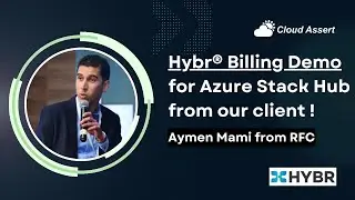 Hybr® Billing Demo for Azure Stack Hub from our Client - RFC