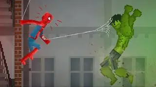 🔥 Spider-Man: Brand New Day | Spidey VS Hulk [ Melon Sandbox Playground Mod ]
