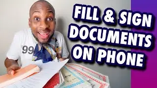 How to Fill and Sign Documents on Phone For Free in 2022 || Android & iOS